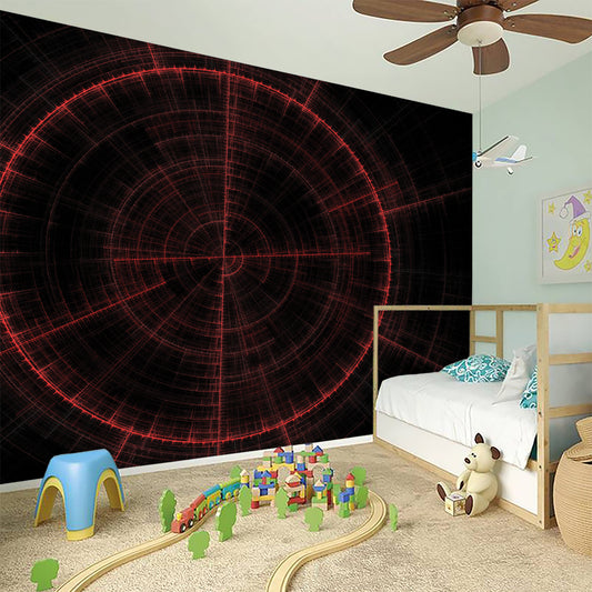 Red Gun Sight Print Wall Sticker