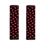 Red Halloween Vampire Lips Pattern Print Handle Covers