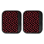 Red Halloween Vampire Lips Pattern Print Handle Covers
