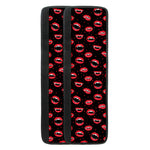 Red Halloween Vampire Lips Pattern Print Refrigerator Handle Covers