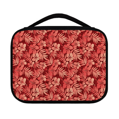 Red Hawaiian Tropical Pattern Print Classic Bible Case