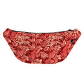 Red Hawaiian Tropical Pattern Print Fanny Pack