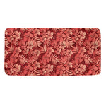 Red Hawaiian Tropical Pattern Print Towel