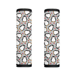 Red Heart And Penguin Pattern Print Handle Covers