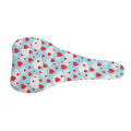Red Heart Balloon Pattern Print Bicycle Seat Cover