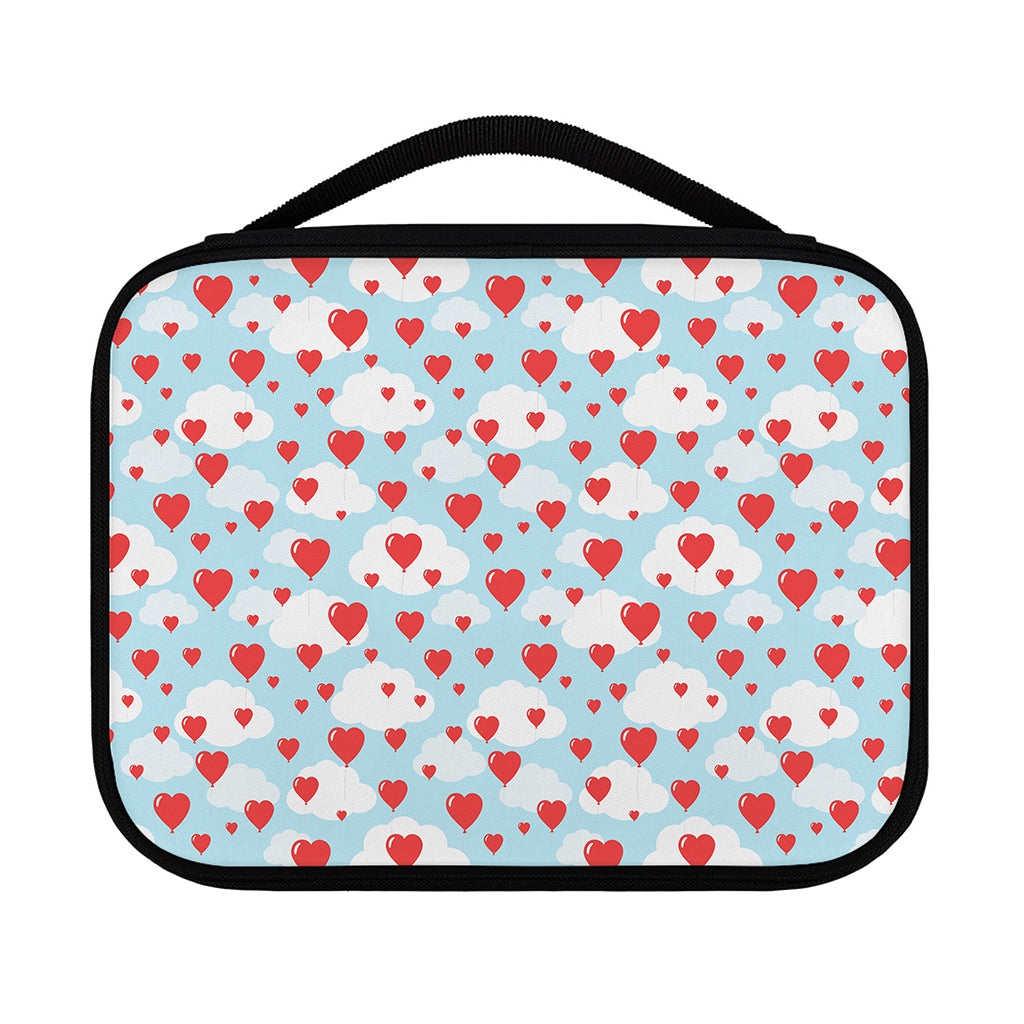 Red Heart Balloon Pattern Print Classic Bible Case
