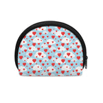 Red Heart Balloon Pattern Print Coin Purse