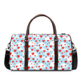 Red Heart Balloon Pattern Print Duffel Bag