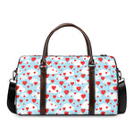 Red Heart Balloon Pattern Print Duffle Bag