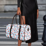 Red Heart Balloon Pattern Print Duffle Bag