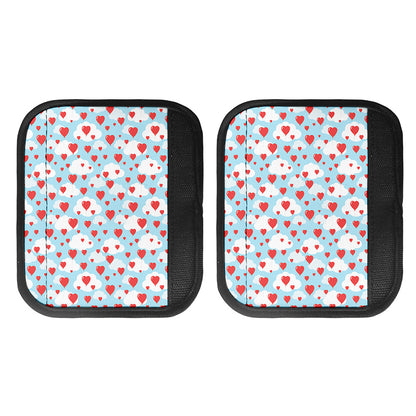 Red Heart Balloon Pattern Print Handle Covers