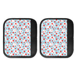 Red Heart Balloon Pattern Print Handle Covers