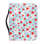 Red Heart Balloon Pattern Print Leather Bible Cover