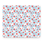 Red Heart Balloon Pattern Print Mouse Pad