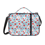 Red Heart Balloon Pattern Print Shoulder Strap Bible Bag