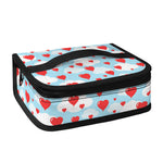 Red Heart Balloon Pattern Print Small Lunch Bag