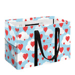 Red Heart Balloon Pattern Print Utility Tote Bag