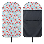Red Heart Balloon Pattern Print Waterproof Car Seat Cover