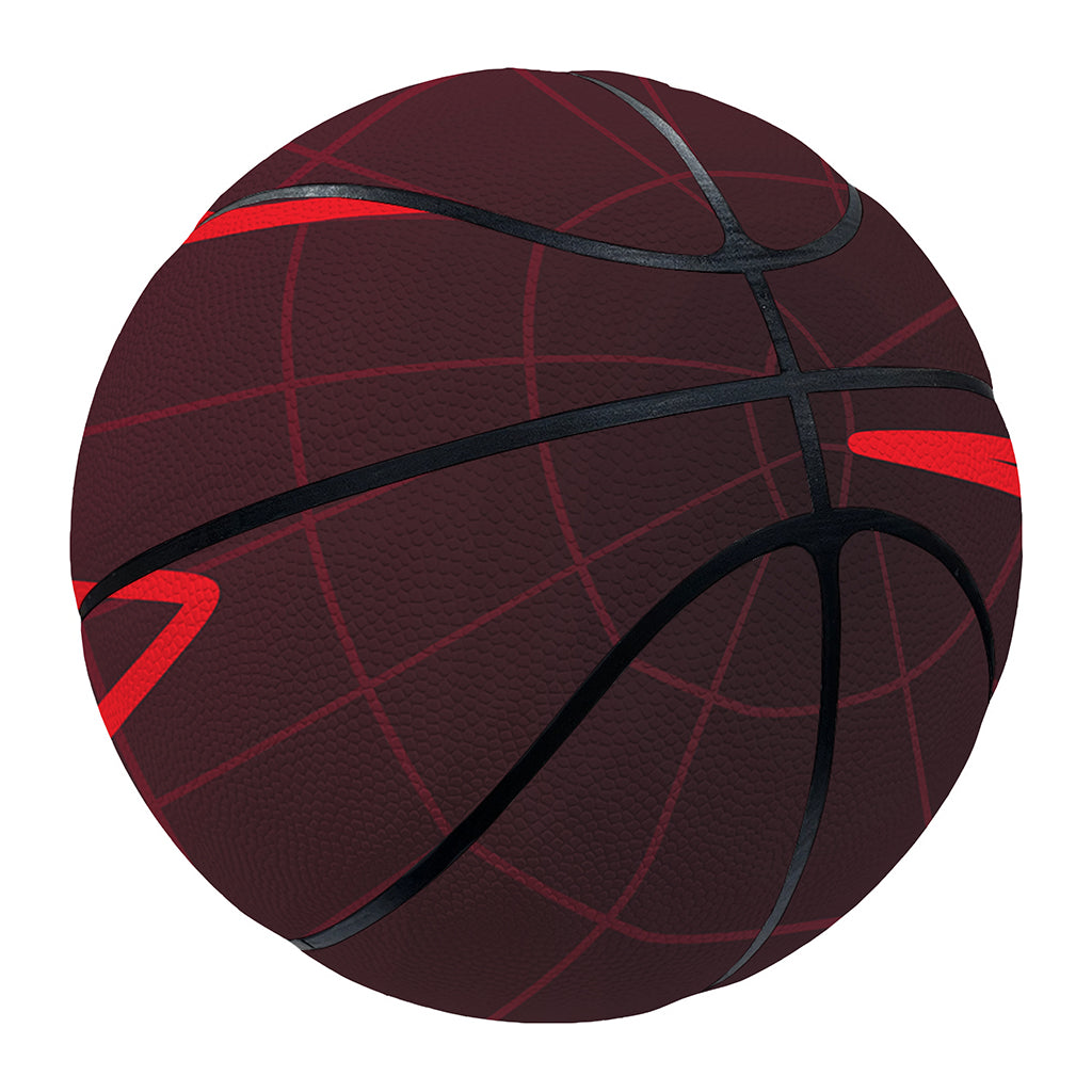 Red Heartbeat Print Basketball