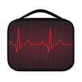 Red Heartbeat Print Classic Bible Case
