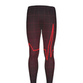 Red Heartbeat Print Men's Leggings