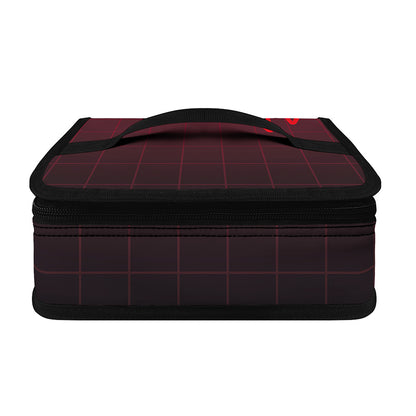 Red Heartbeat Print Small Lunch Bag