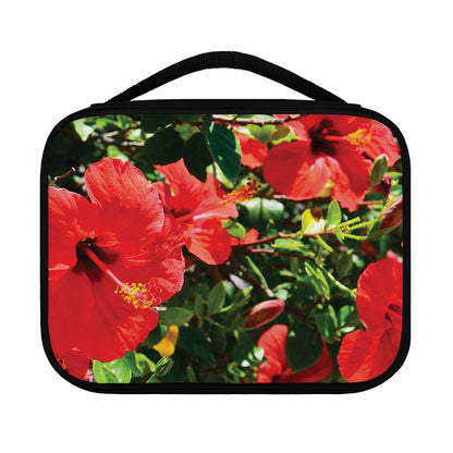 Red Hibiscus Flowers Print Classic Bible Case