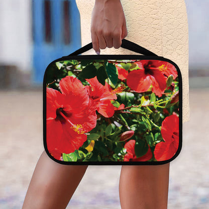 Red Hibiscus Flowers Print Classic Bible Case
