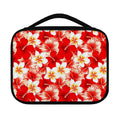 Red Hibiscus Plumeria Pattern Print Classic Bible Case