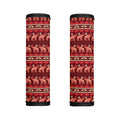 Red Indian Elephant Pattern Print Handle Covers