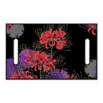 Red Japanese Amaryllis Pattern Print Golf Cart Seat Cover