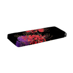 Red Japanese Amaryllis Pattern Print Piano Keyboard Cover