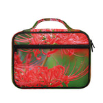 Red Japanese Amaryllis Print Briefcase Bible Bag