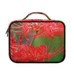 Red Japanese Amaryllis Print Briefcase Bible Bag