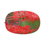 Red Japanese Amaryllis Print Car Side Mirror Covers