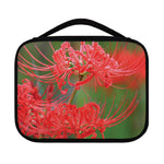 Red Japanese Amaryllis Print Classic Bible Case