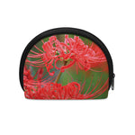 Red Japanese Amaryllis Print Coin Purse