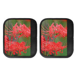 Red Japanese Amaryllis Print Handle Covers