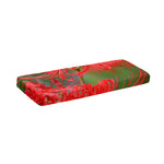 Red Japanese Amaryllis Print Piano Keyboard Cover