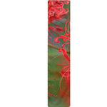 Red Japanese Amaryllis Print Table Runner