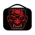 Red Japanese Demon Mask Print Classic Bible Case