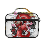 Red Japanese Dragon Tattoo Print Briefcase Bible Bag