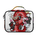 Red Japanese Dragon Tattoo Print Briefcase Bible Bag