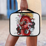 Red Japanese Dragon Tattoo Print Classic Bible Case