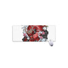 Red Japanese Dragon Tattoo Print Extended Mouse Pad