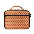 Red Japanese Flower Pattern Print Briefcase Bible Bag
