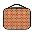 Red Japanese Flower Pattern Print Classic Bible Case