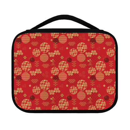 Red Japanese Pattern Print Classic Bible Case