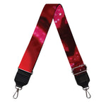 Red Kaleidoscope Print Bag Strap