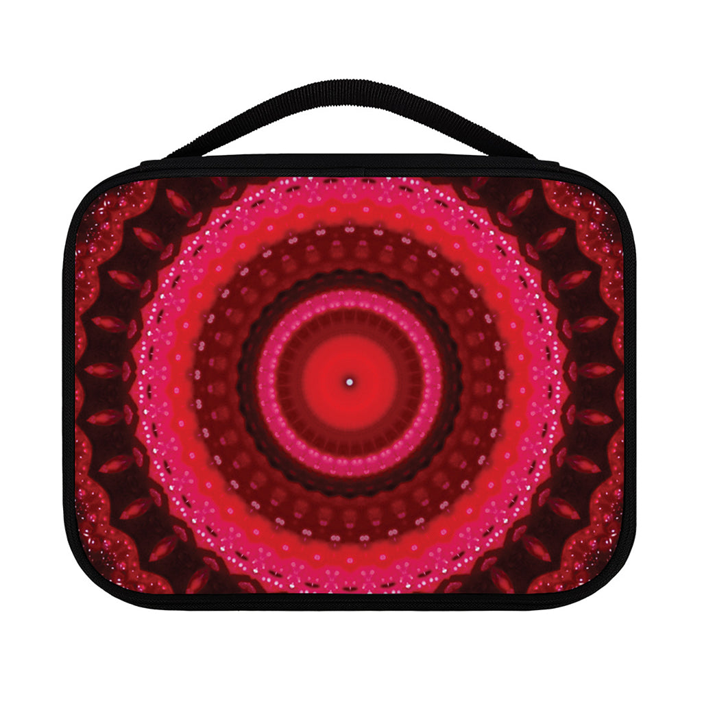 Red Kaleidoscope Print Classic Bible Case